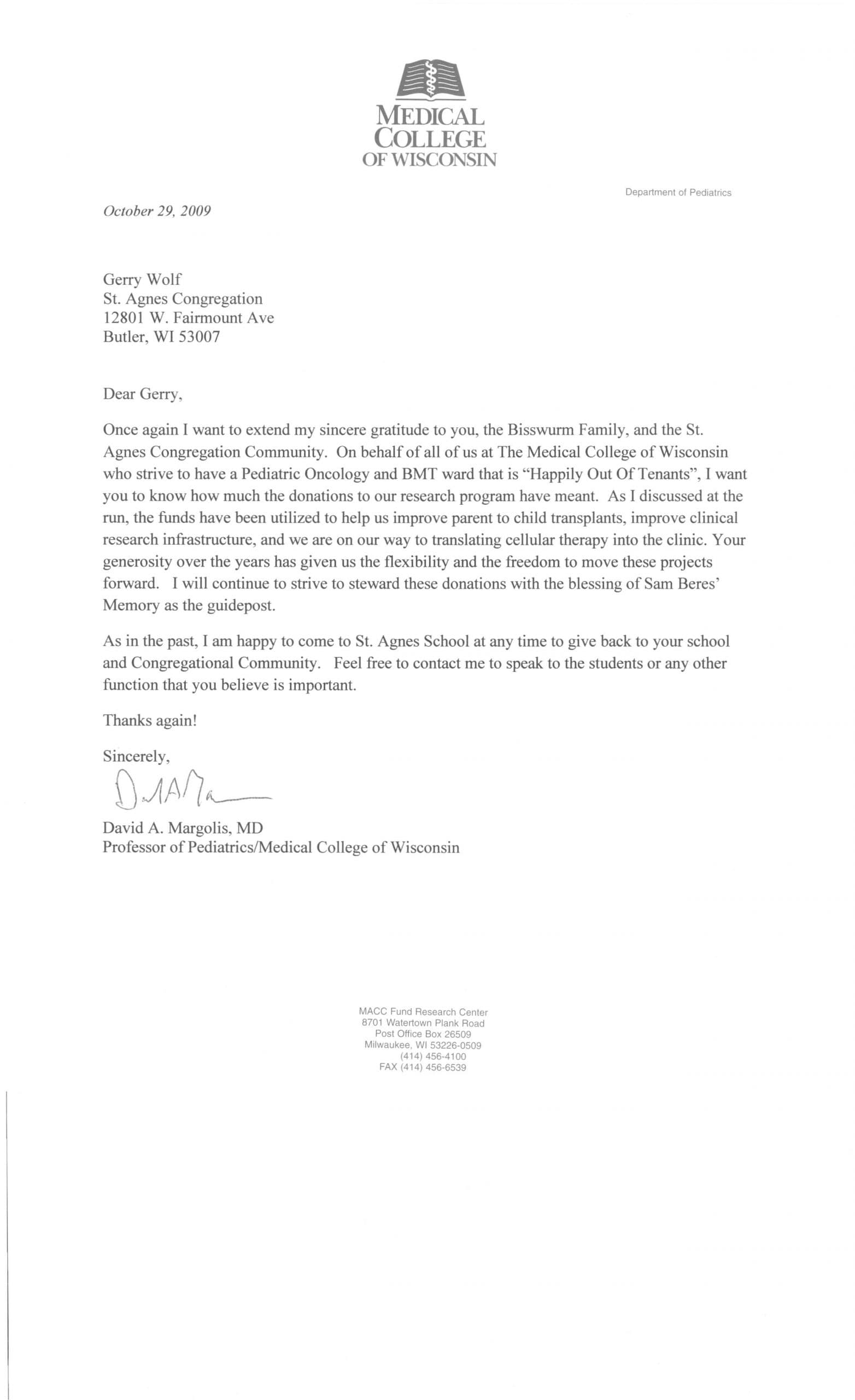 Cover Image for Letter from Dr. Dave
